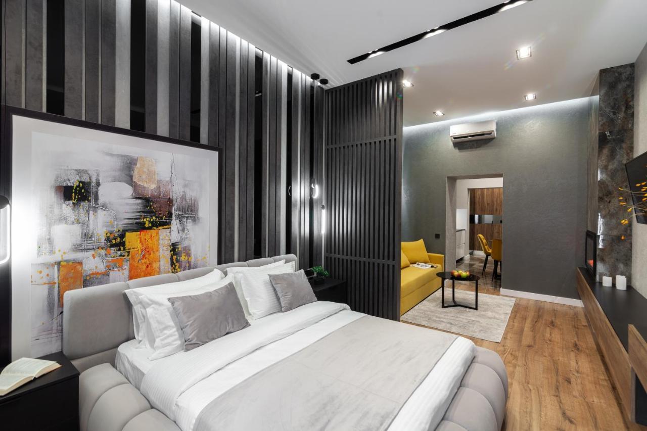 לבוב Dream Apartament On Drahomanova Street מראה חיצוני תמונה